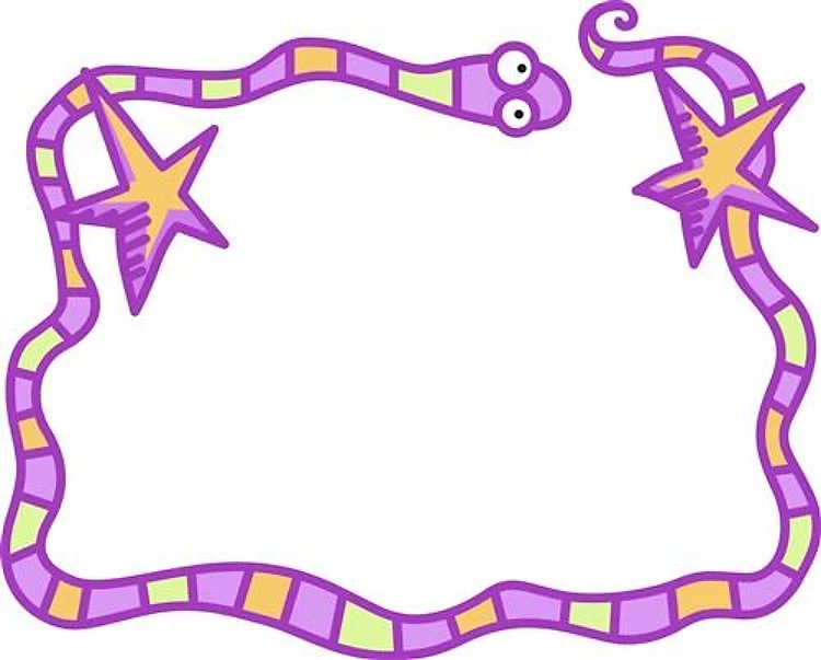 HALLOWEEN SNAKE BORDER