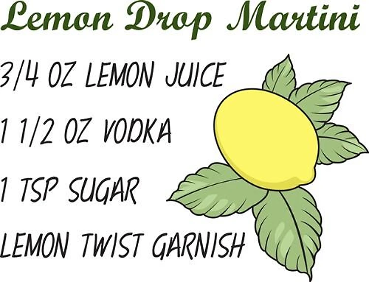 LEMON DROP MARTINI