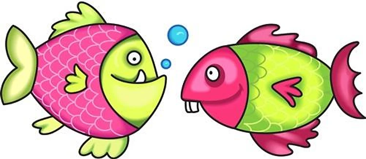 CRAZY FISH WITH TEETH