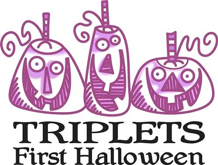 TRIPLETS FIRST HALLOWEEN