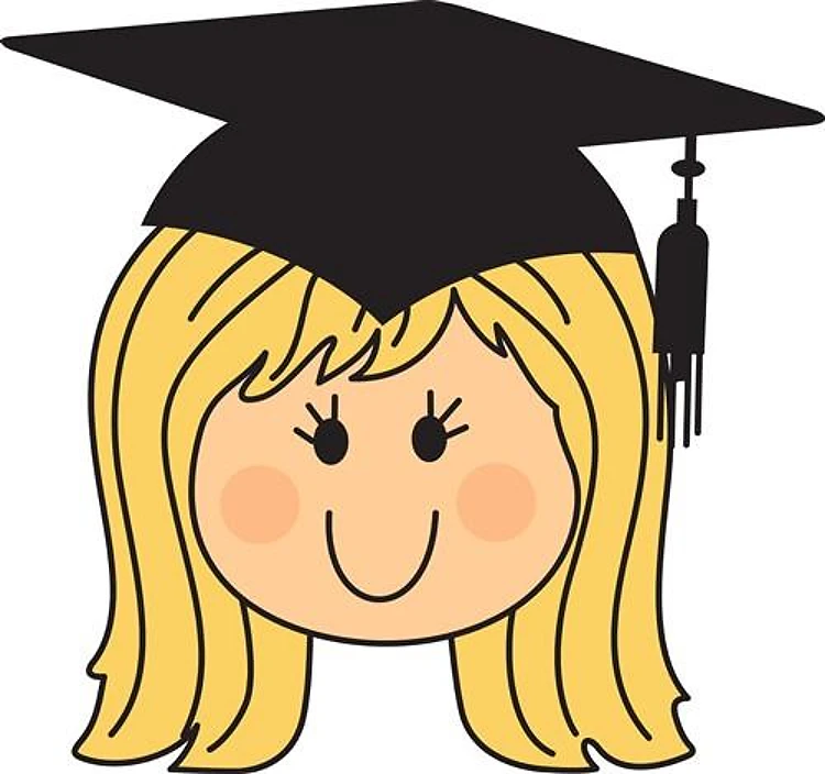 YOUNG WOMAN GRADUATE