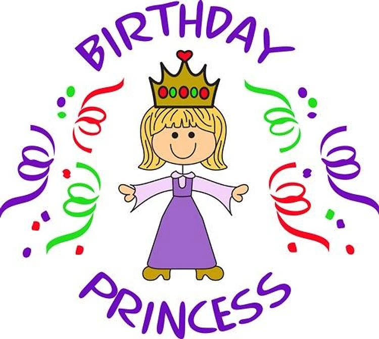 BIRTHDAY PRINCESS FULL FRONT