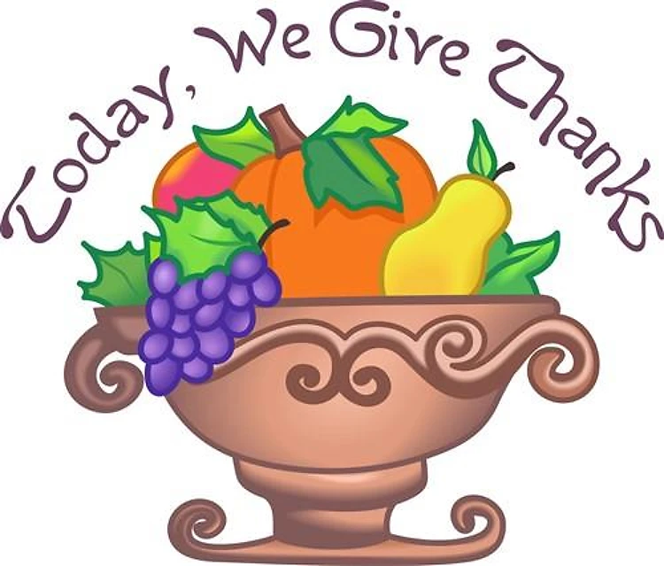TODAY WE GIVE THANKS