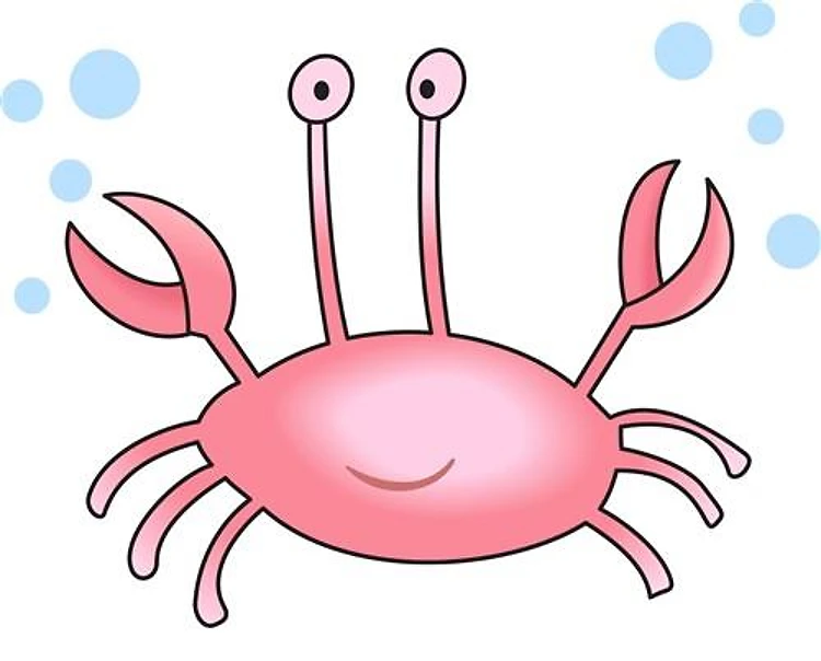 CRAB AND BUBBLES