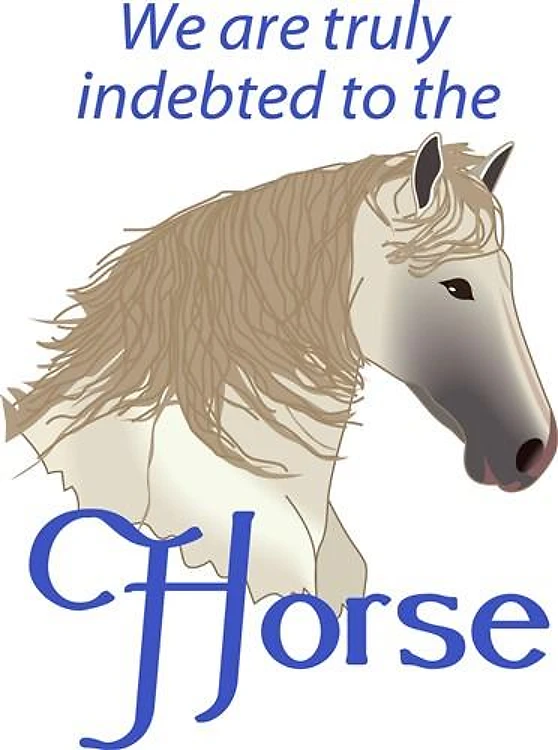 INDEBTED TO THE HORSE