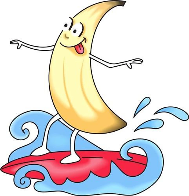 BANANA SURFING