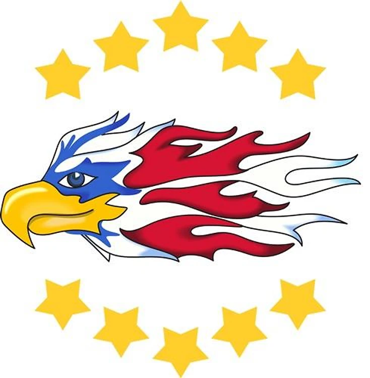 AMERICAN EAGLE AND STARS