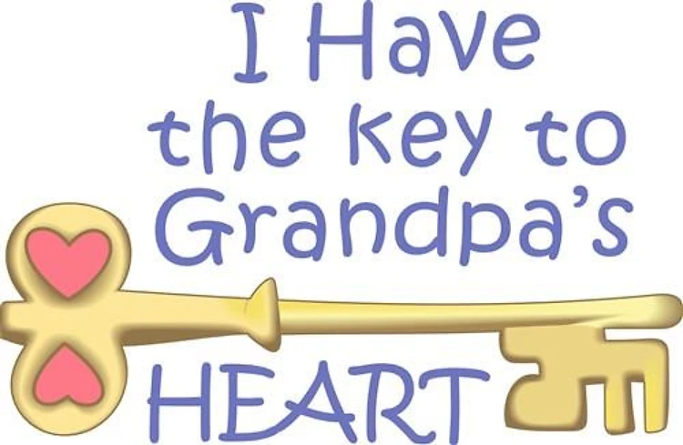 KEY TO GRANDPAS HEART