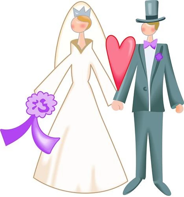 BRIDE AND GROOM
