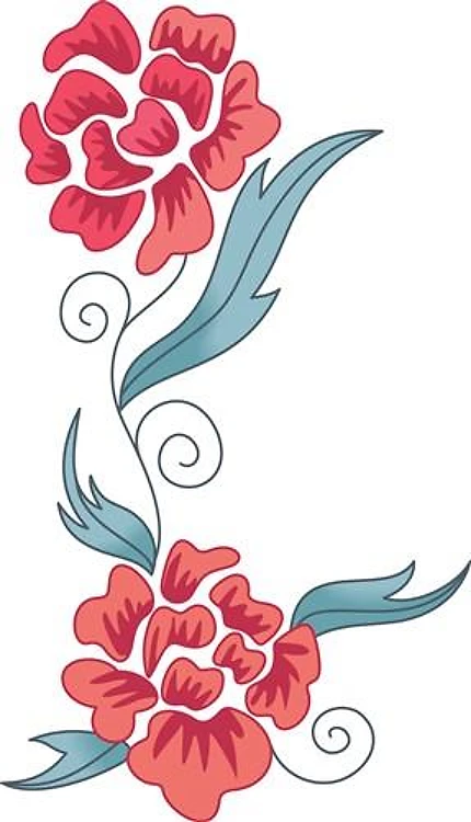 ASIAN FLORAL DESIGN