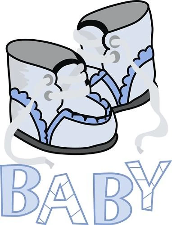 BABY BOY LETTERS AND SHOES