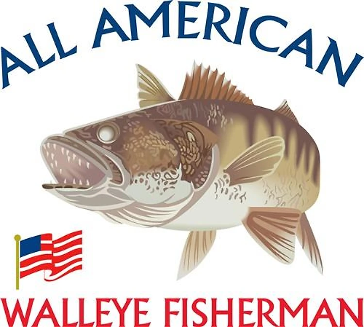AMERICAN WALLEYE FISHERMAN