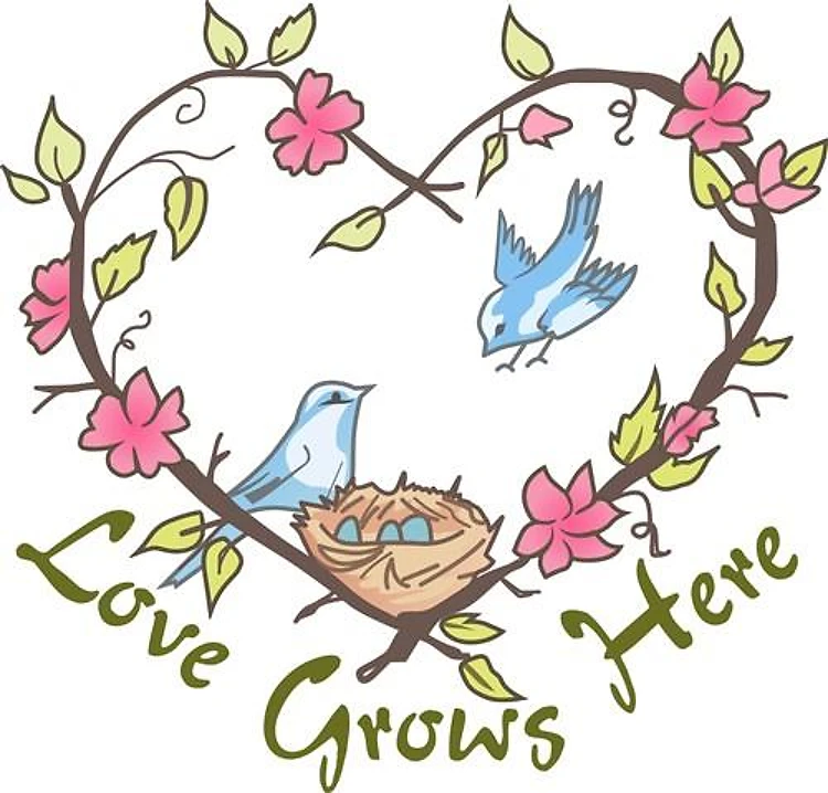 LOVE GROWS HERE