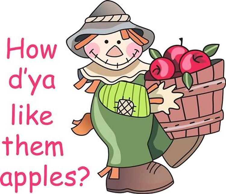 HOW DYA LIKE THEM APPLES
