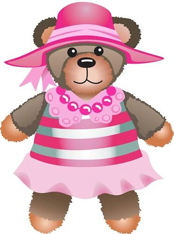 TEDDY BEAR DRESSED UP
