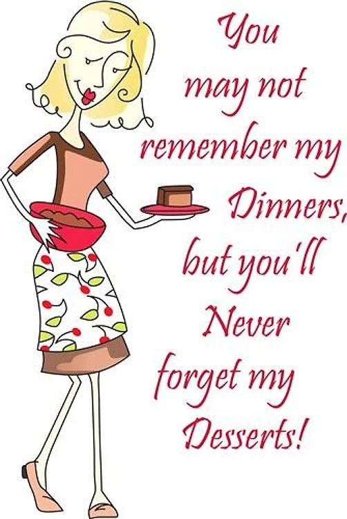 NEVER FORGET MY DESSERTS