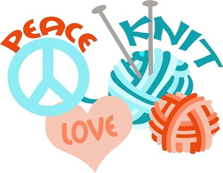 PEACE LOVE KNIT