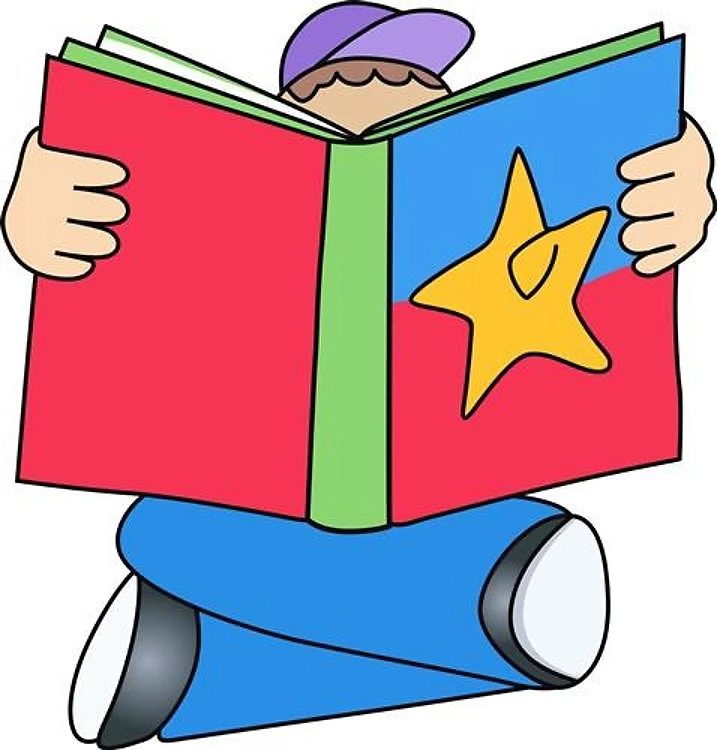 BOY READING BOOK