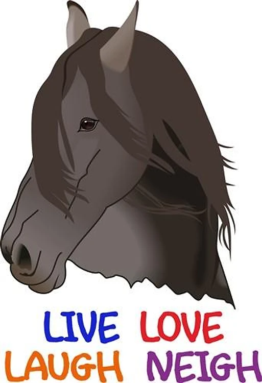 LIVE LOVE LAUGH NEIGH