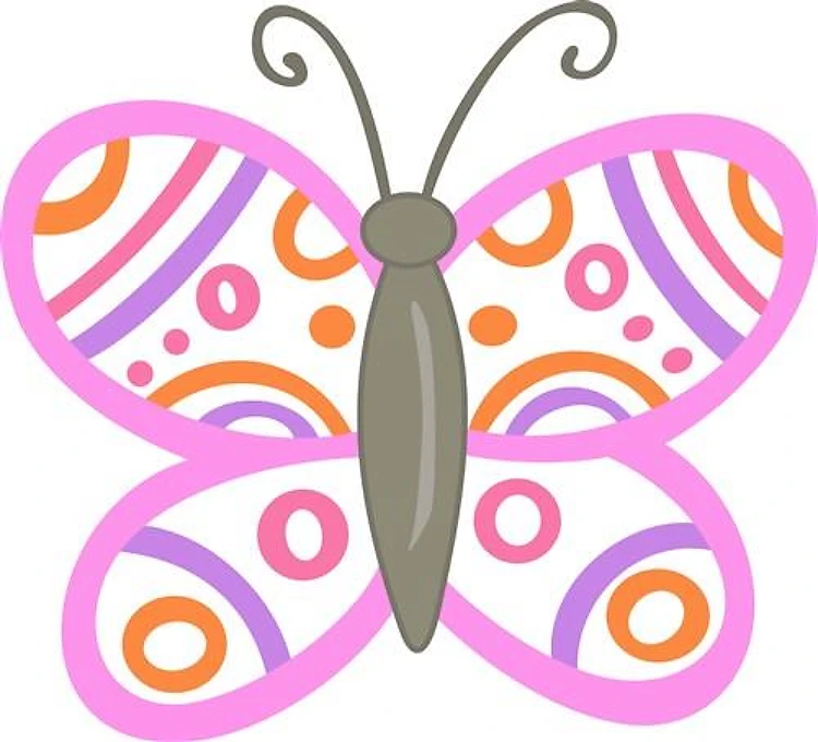 KIDS APPLIQUE BUTTERFLY