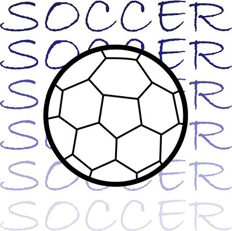 SOCCER BALL APPLIQUE