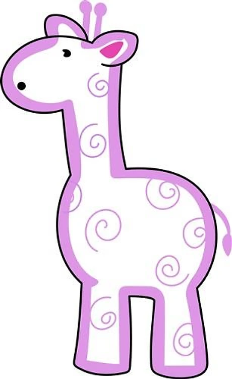 GIRAFFE APPLIQUE
