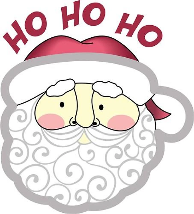 HO HO HO APPLIQUE