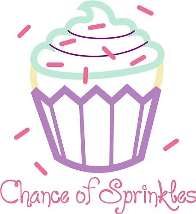 CHANCE OF SPRINKLES APPLIQUE