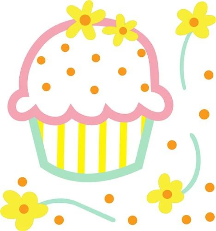 CUPCAKE CORNER APPLIQUE