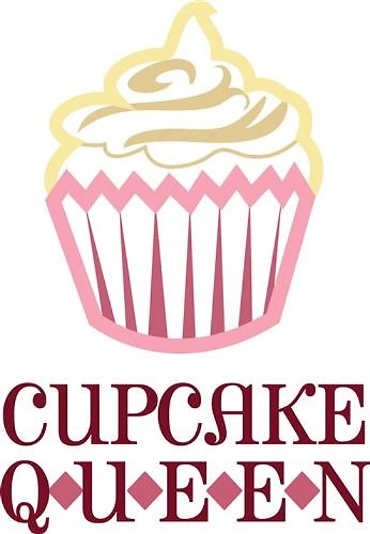 CUPCAKE QUEEN APPLIQUE