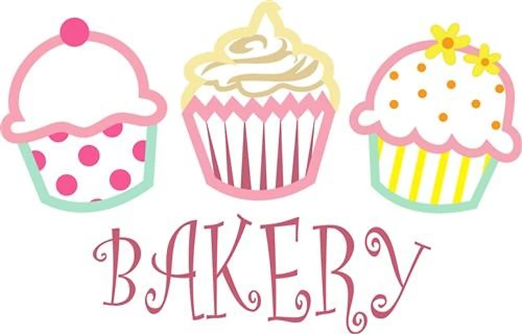 BAKERY CUPCAKE APPLIQUES