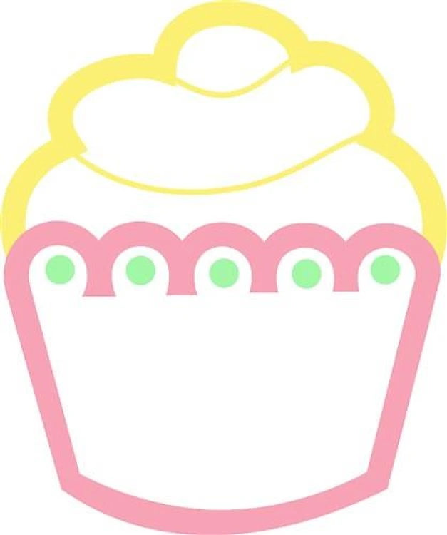 CUPCAKE APPLIQUE