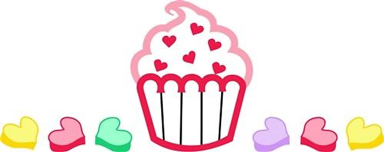 CANDY CUPCAKE APPLIQUE
