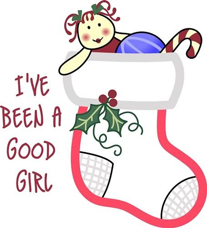 GOOD GIRL APPLIQUE