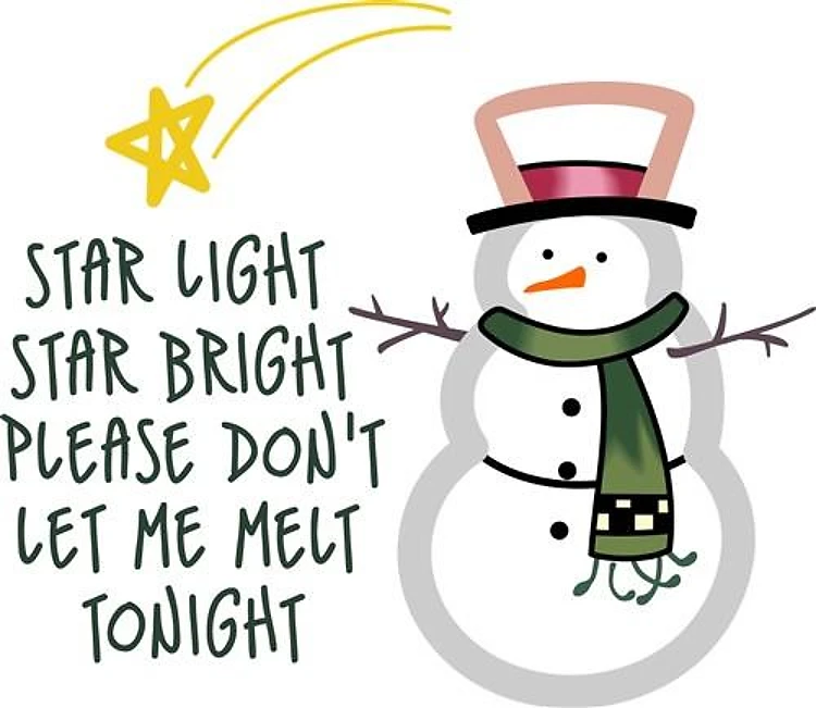 DONT LET ME MELT APPLIQUE