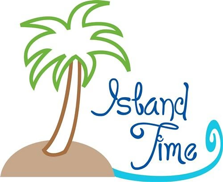 ISLAND TIME APPLIQUE