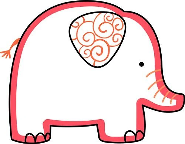 ELEPHANT APPLIQUE
