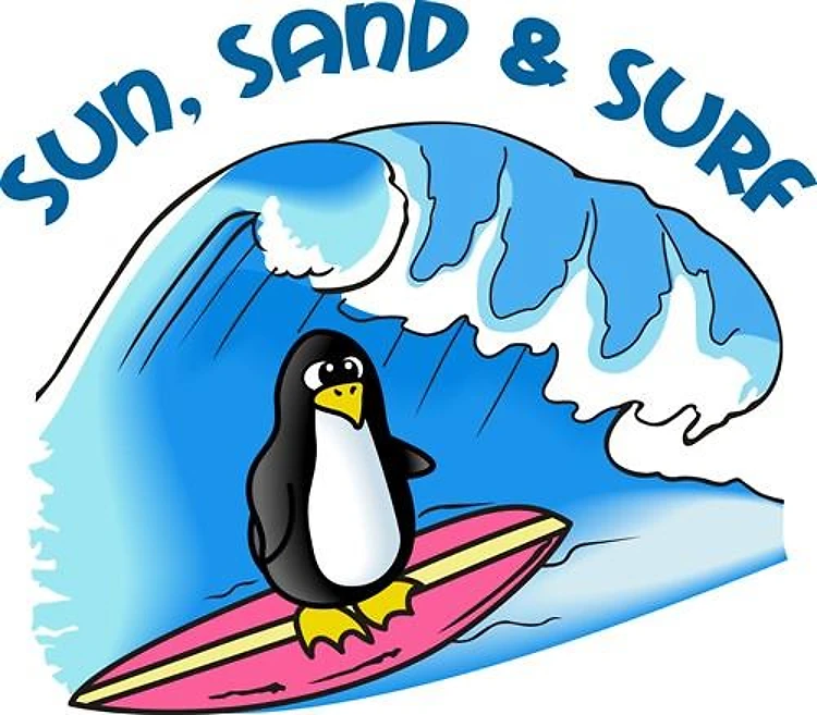 SUN SAND AND SURF