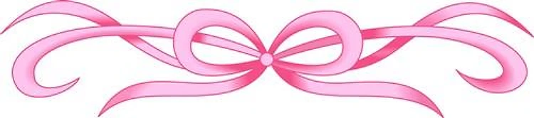 PINK RIBBON SCROLL