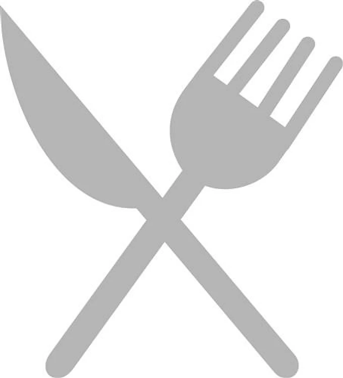CROSSED KNIFE AND FORK