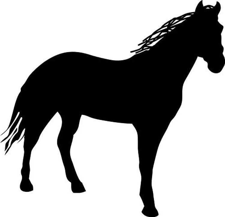 SMALL HORSE SILHOUETTE