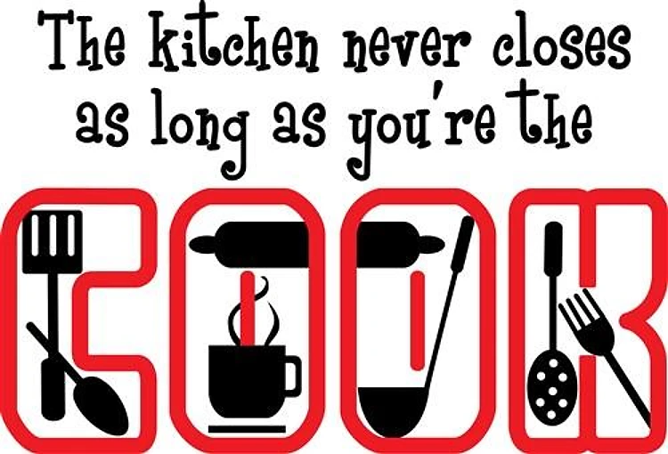 KITCHEN NEVER CLOSES