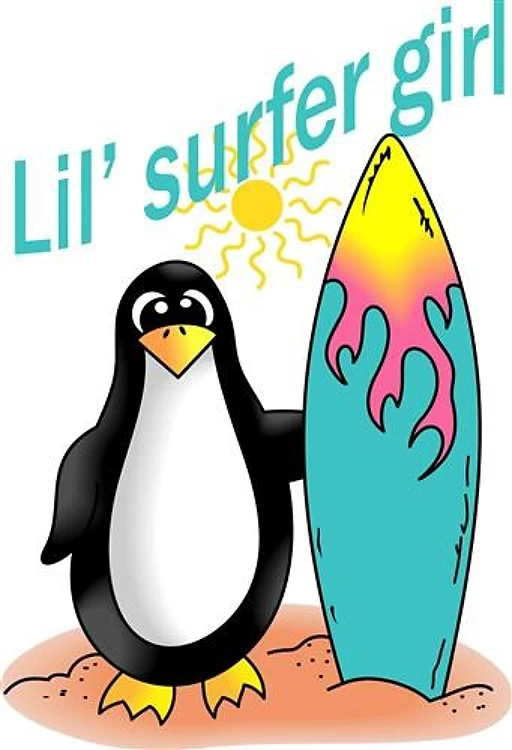 LIL SURFER GIRL