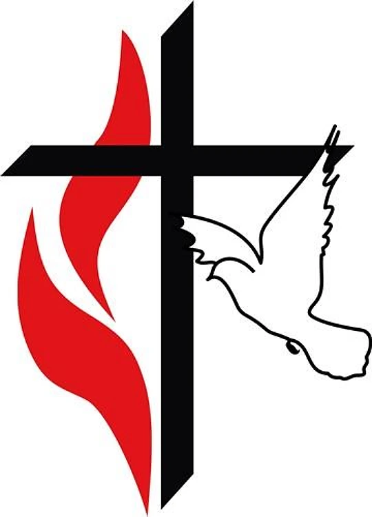 METHODIST CROSS AND DOVE