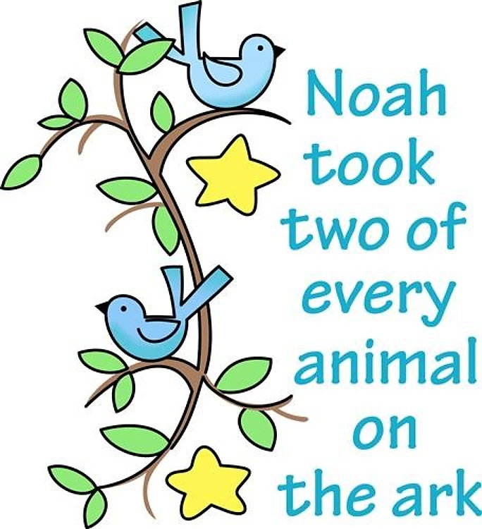 NOAH TOOK TWO ANIMALS