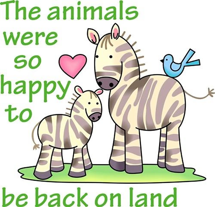 HAPPY TO BE ON LAND