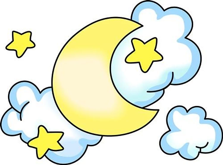 MOON AND STARS