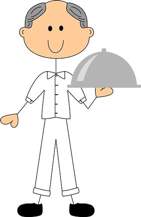 FOOD SERVICE STICK FIGURE