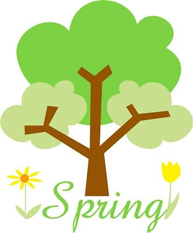 SPRING TREE APPLIQUE