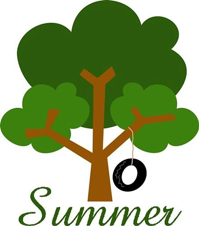 SUMMER TREE APPLIQUE